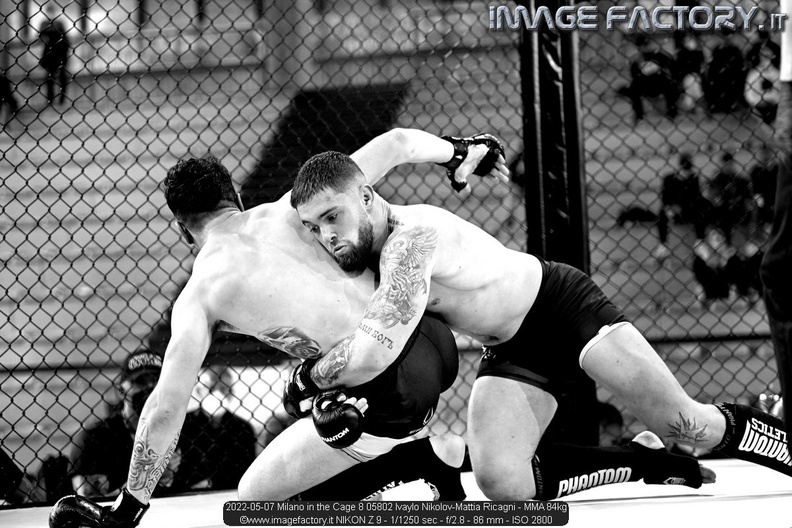 2022-05-07 Milano in the Cage 8 05802 Ivaylo Nikolov-Mattia Ricagni - MMA 84kg.jpg